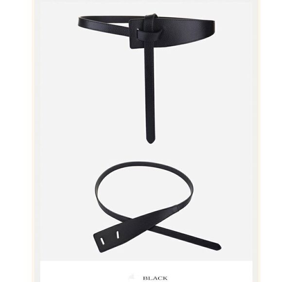 New Fashion Refined Black Pebble Leather Belt